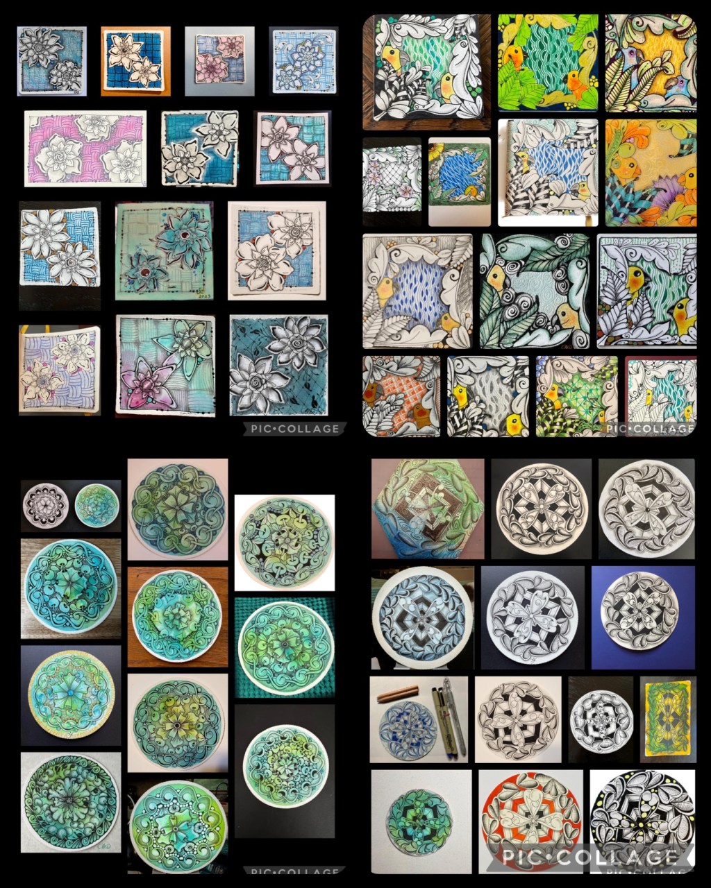 June Mosaic Tangle Time&nbsp;Tuesday